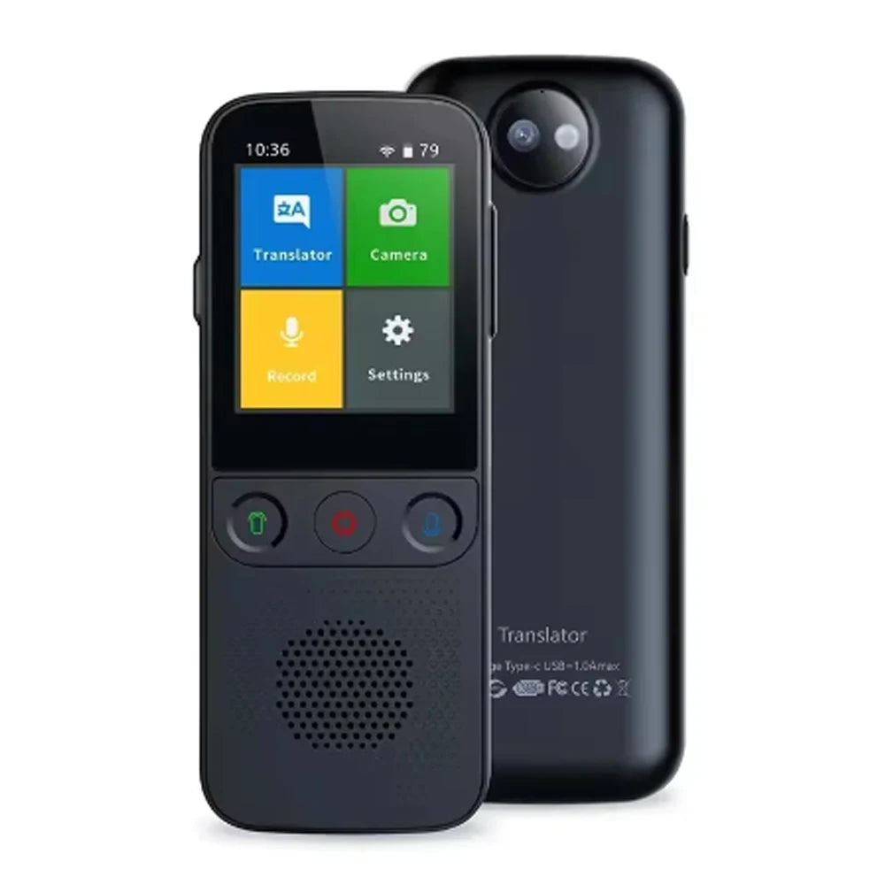 🌍 T11 Portable Audio Translator – 138 Γλώσσες, Online & Offline, AI Voice & Photo Translation