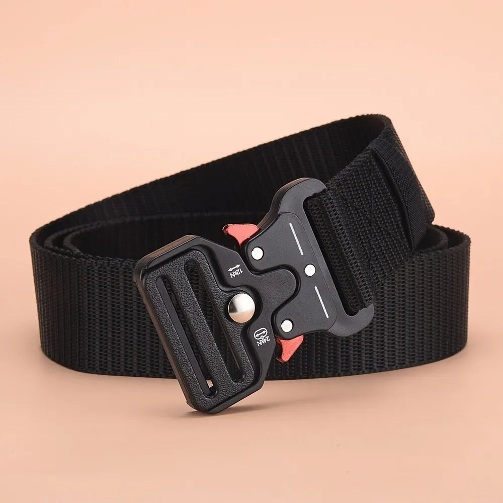 🪖👖 Versatile Men’s Tactical Belt – Durable & Adjustable Design ✨ Για Outdoor Sports, Jeans & Casual Wear (Unisex, 1 ή 2 Τεμάχια)