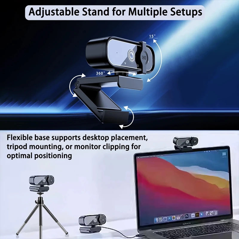 🎥✨ Xiaomi Q1 4K Webcam | 2K Autofocus USB Κάμερα με Μικρόφωνο | 1080P HD 📡 Για Βιντεοκλήσεις, Συνέδρια & Streaming (2025 Νέο)