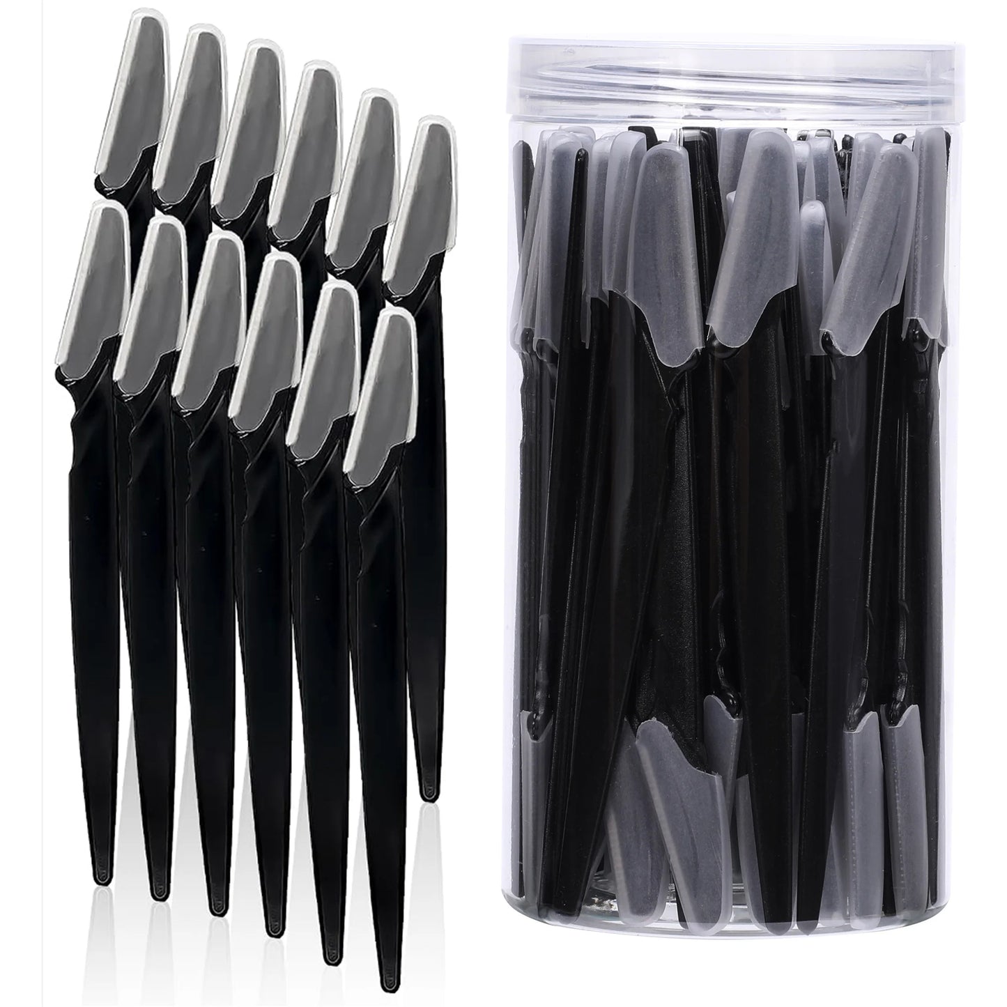 ✨ Σετ 10/40τμχ Ξυραφάκια Φρυδιών – Eyebrow Trimmer Face Blade Shaver