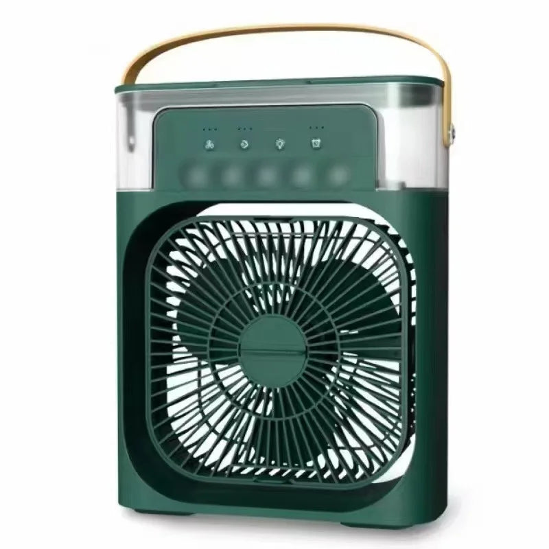 ❄️💨 3 σε 1 Φορητό Air Cooler – Ανεμιστήρας, Υγραντήρας & LED Night Light! 💨❄️ Portable Humidifier Fan Air Conditioner