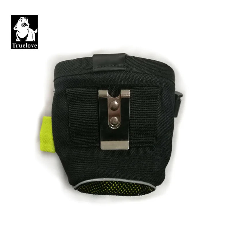 Truelove Dog Treat Bag 🐶🎒 | Clip-On Pouch w/ Poop Bag Dispenser 💩 | Reflective & Travel-Ready ✨ | Training Belt Bag ✅