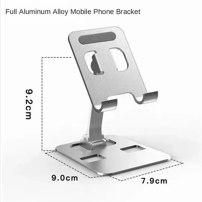 📱 Universal Aluminum Alloy Portable Tablet Holder – Ρυθμιζόμενη Βάση Tablet & Κινητού