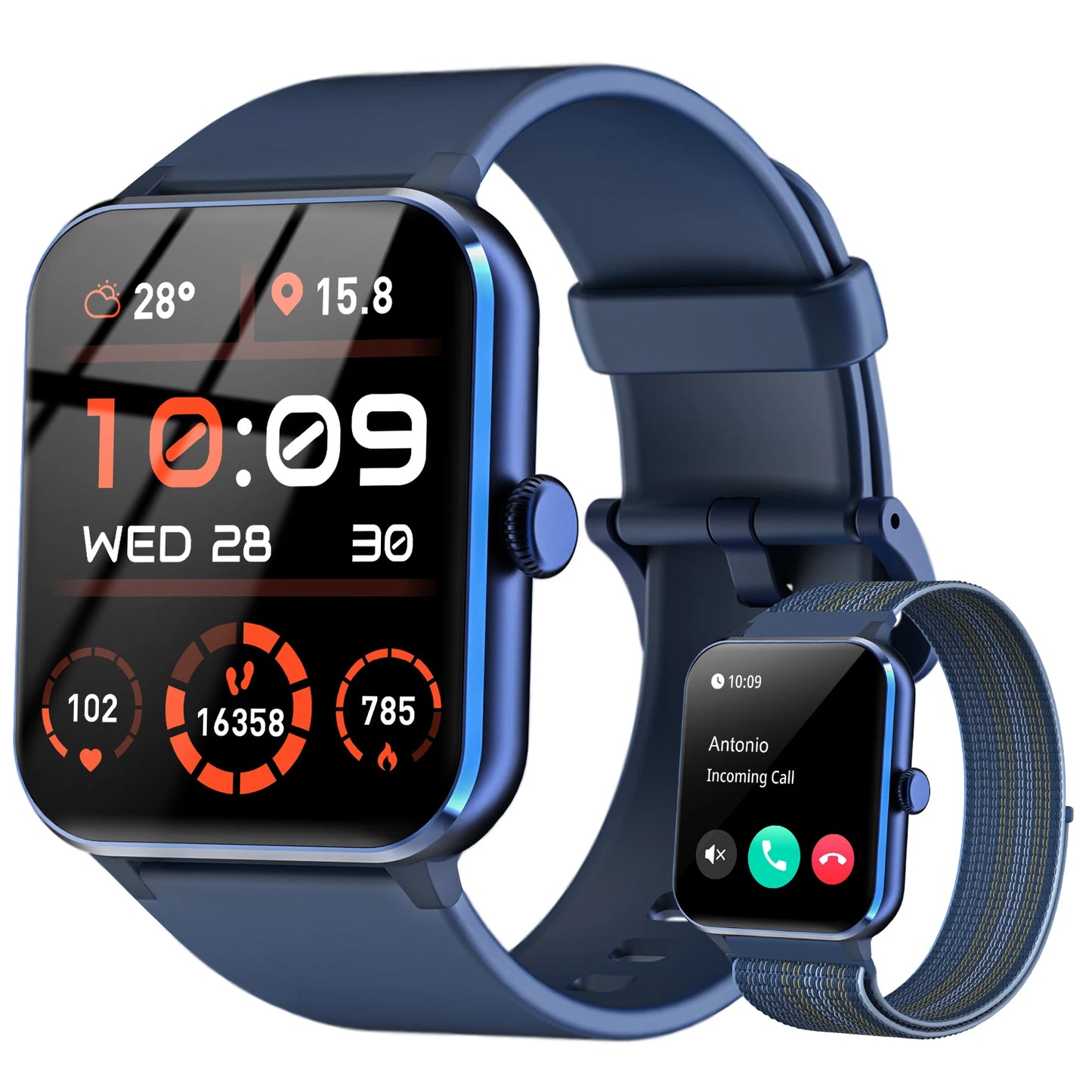 ⌚ Blackview R50 – Smartwatch 1.85" HD με SpO₂, Καρδιακό Ρυθμό & 100+ Αθλητικά Modes