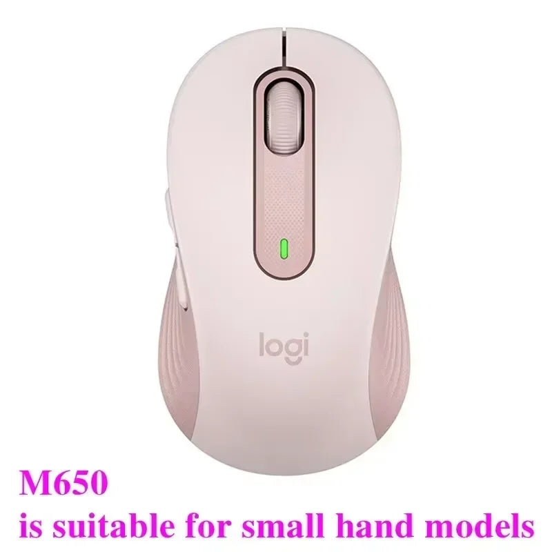 🖱️ Logitech Signature M650/M650L – Ασύρματο Mouse με Silent Clicks & Dual Συνδεσιμότητα 🔇 Ιδανικό για μικρά έως μεσαίου μεγέθους χέρια – Bluetooth + 2.4GHz, άνεση & ησυχία στην εργασία