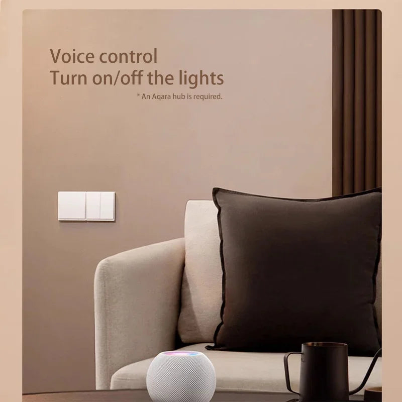 🔌✨ Aqara Smart Wall Switch E1 – Zigbee 3.0 WiFi Wireless Light Switch ✨🔌 Μοντέλο: QBKG38LM / QBKG39LM / QBKG40LM / QBKG41LM