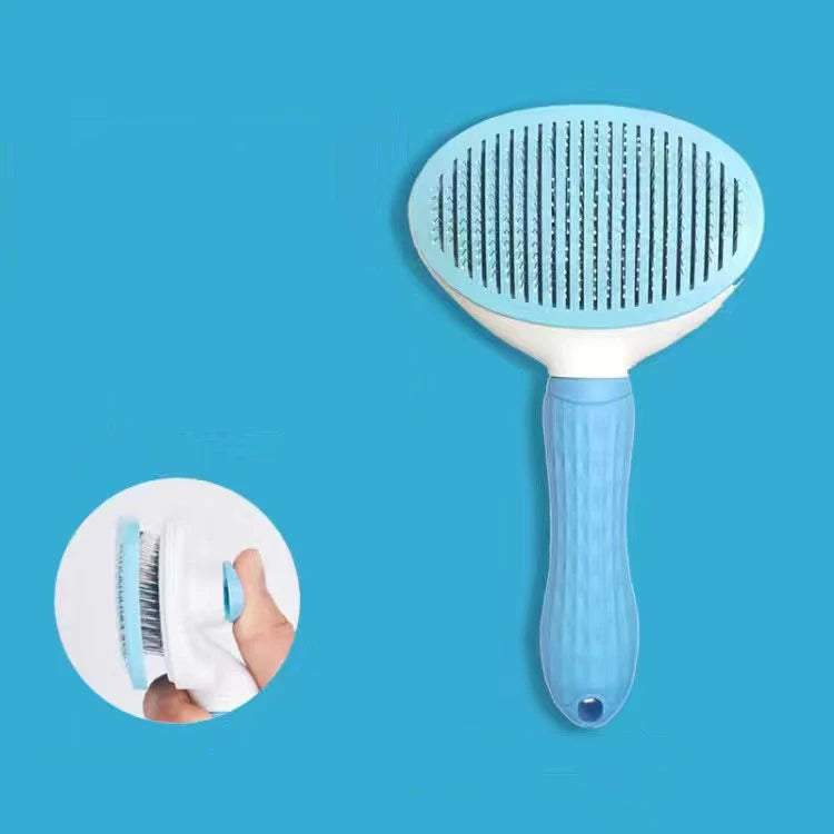 🪮🐶 Pet Hair Brush – Χτένα Καλλωπισμού για Σκύλους & Γάτες με Μακρύ Τρίχωμα 🐱✨ Η απαραίτητη βούρτσα για την καθημερινή φροντίδα των κατοικίδιων σου!