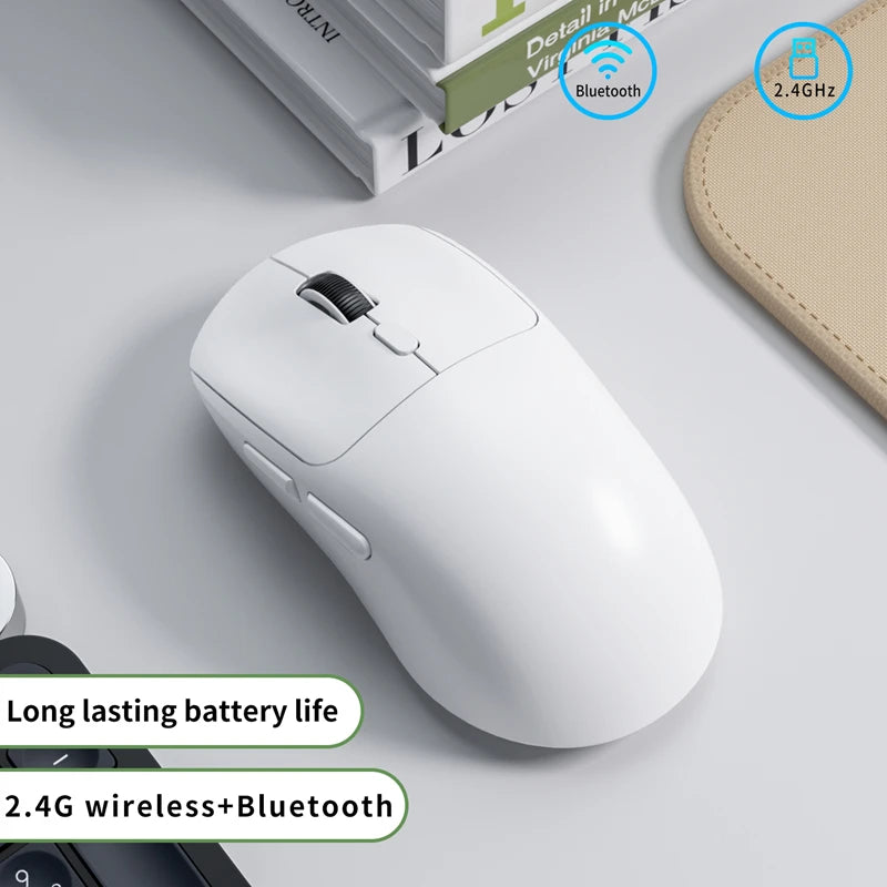 🖱️ Xiaomi Tri-Mode Wireless Mouse – Bluetooth + 2.4GHz + Wired 🔋 Εργονομικός, ελαφρύς, με απόλυτη συνδεσιμότητα για Laptop, iPad & PC!