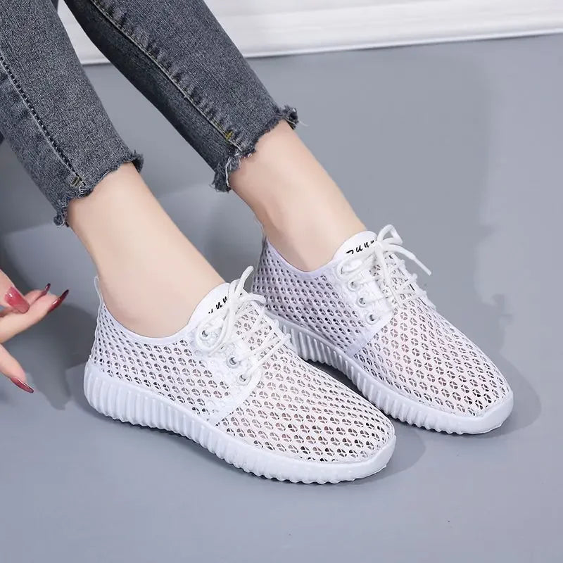 👟☀ Γυναικεία Διάτρητα Αθλητικά – Ανάλαφρη Άνεση για το Καλοκαίρι ☀👟
