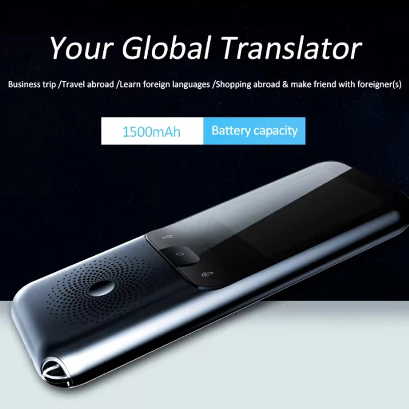 🌍 T11 Portable Audio Translator – 138 Γλώσσες, Online & Offline