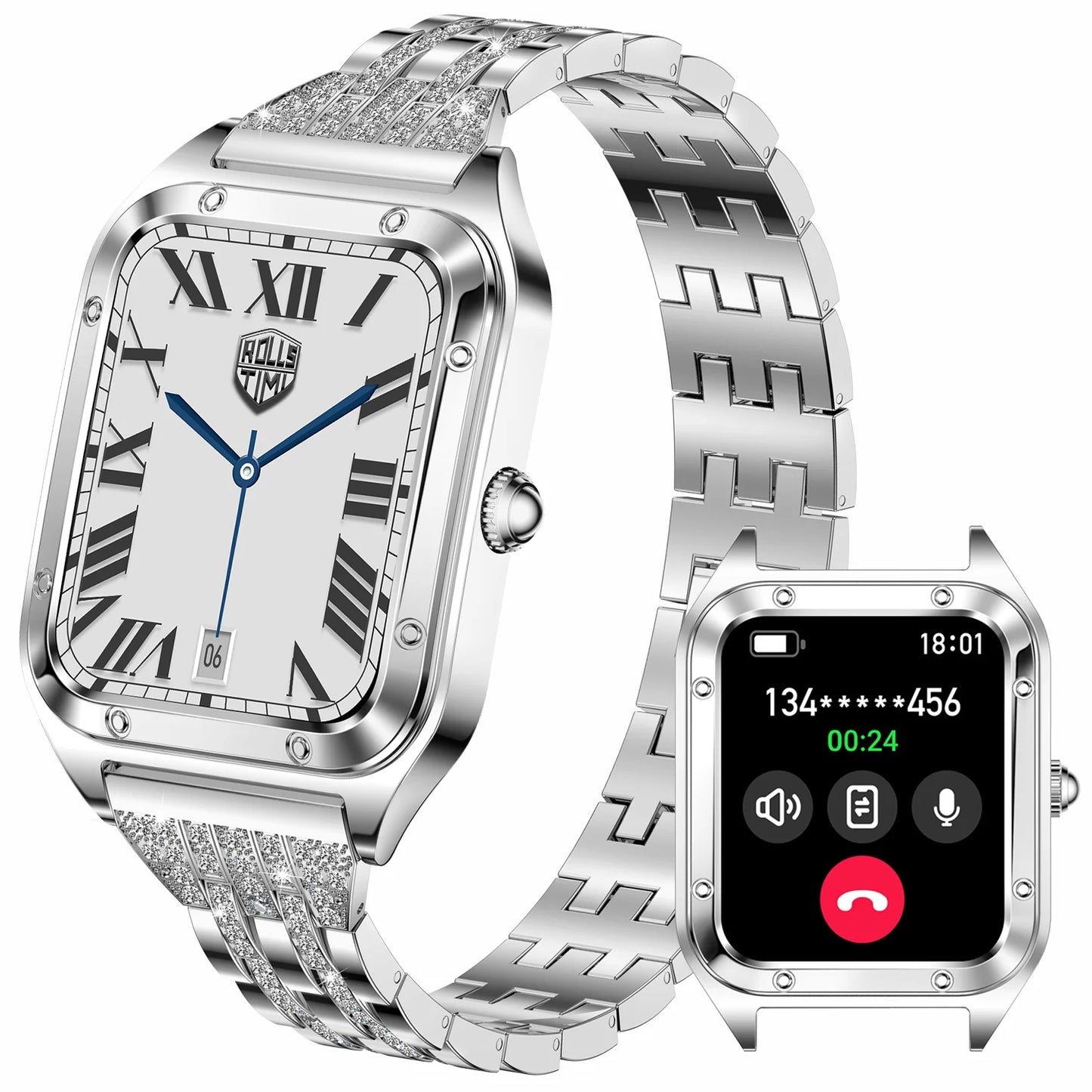 ⌚ 2025 Νέο Smartwatch για Γυναίκες – Κομψότητα & Τεχνολογία σε Ένα!