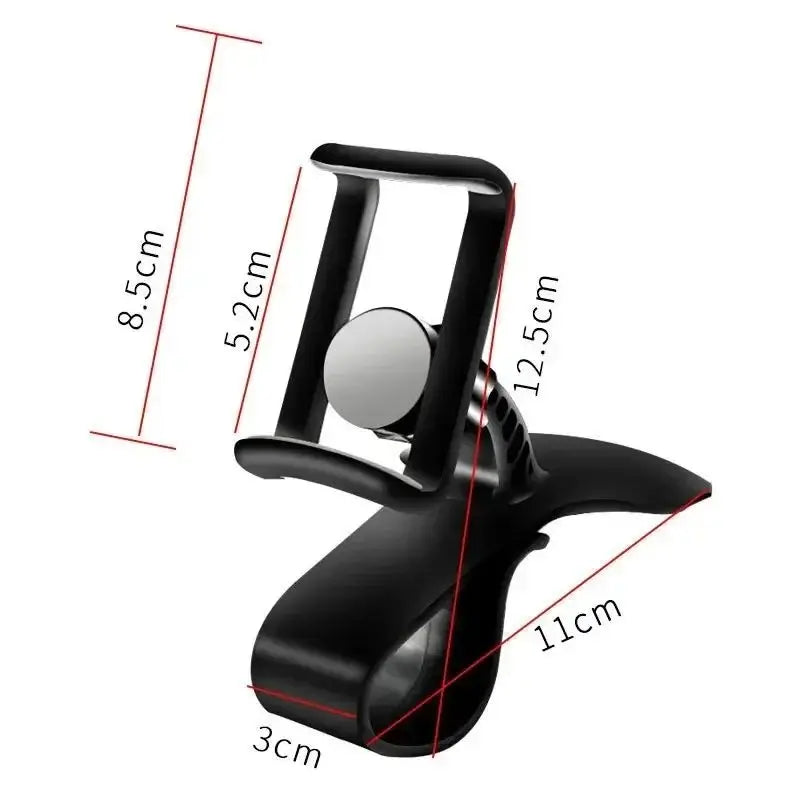 🚗📱 Universal Car Phone Holder – Απόλυτη Ευελιξία & Ασφάλεια στην Οδήγηση! 📱🚗 Dashboard | Rearview Mirror | Sun Visor Mount | 360° Rotation