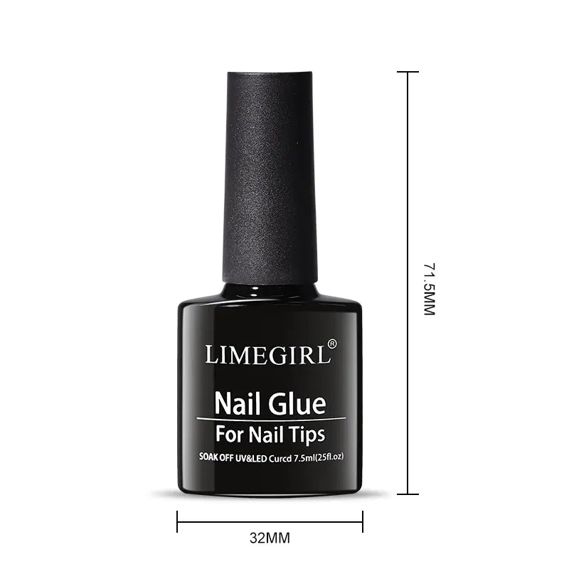 💅✨ Limegirl Nail Tips Glue Gel 7.5ml – Πολυχρηστική Κόλλα UV για Ψεύτικα Νύχια 🎯