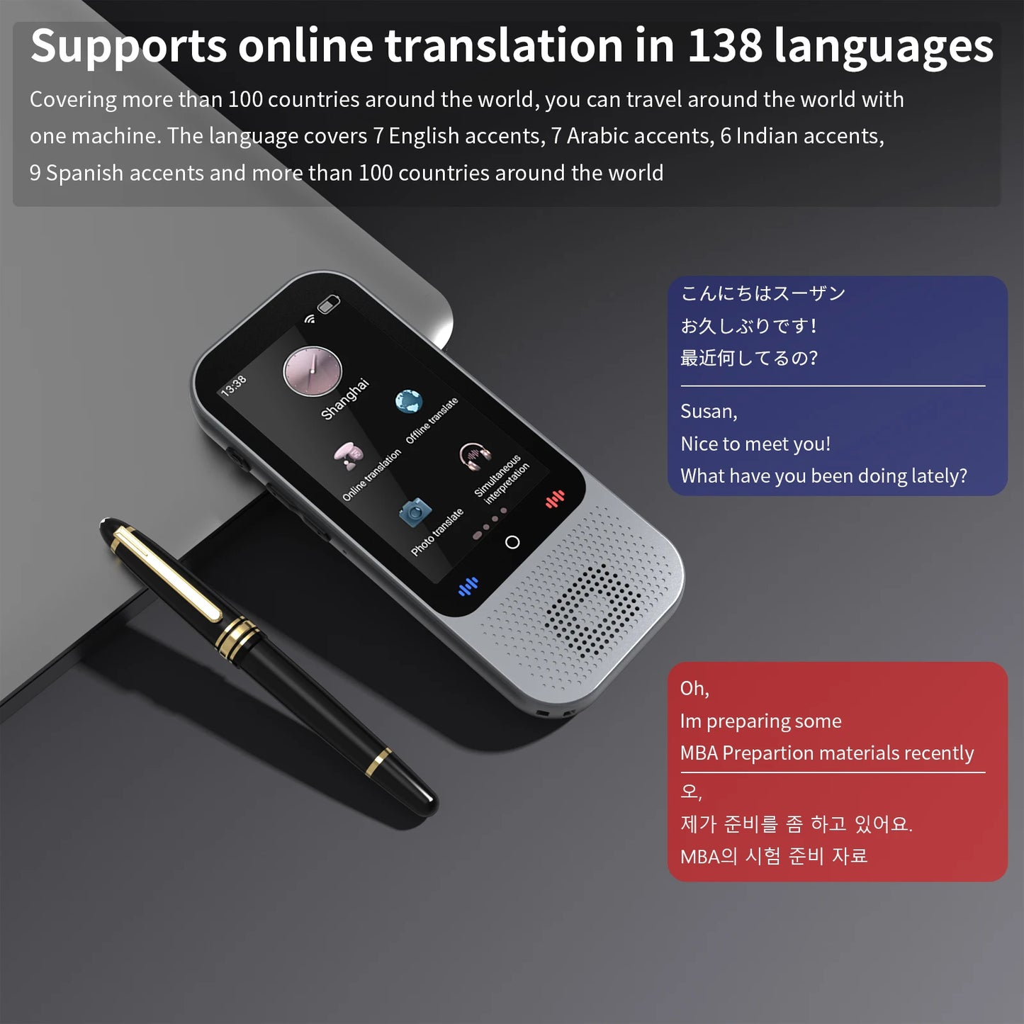 🌍💬 AI Translator Device – Μετάφραση 138+ Γλωσσών με ChatGPT 🌍💬