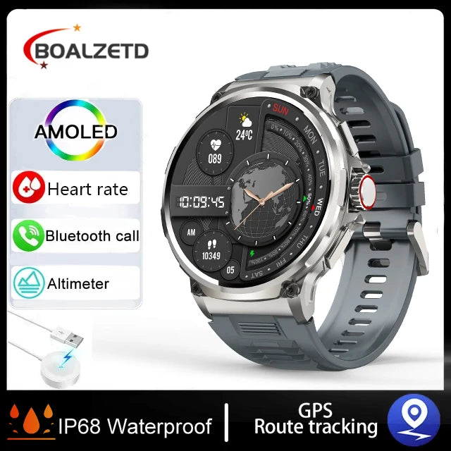 ⌚ New 1.85” Ultra HD Smart Watch – Δύναμη, GPS & Στυλ στον Καρπό σου! ⌚