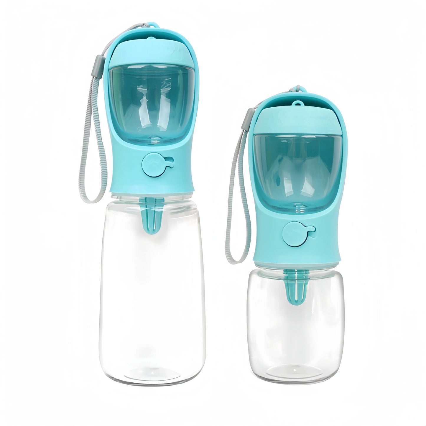 Portable Pet Water Bottle 🐾💧 | 2-in-1 Food & Water Container 🥣 | For Dogs & Cats 🐶🐱 | Travel Feeder 🚗🌿