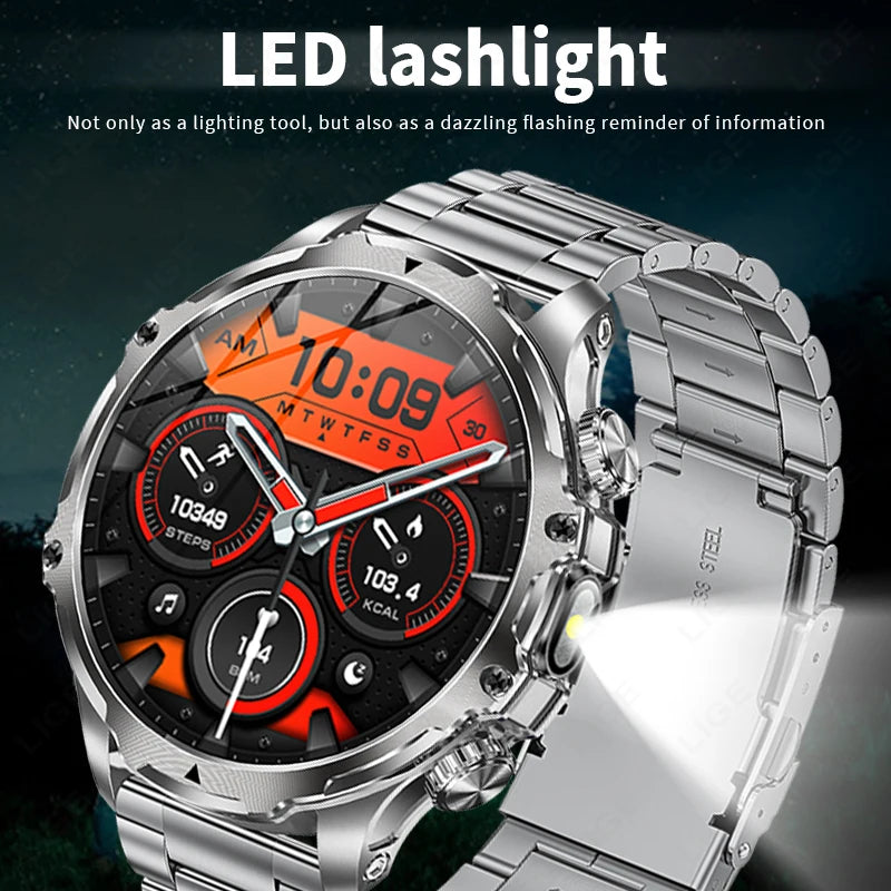 🔥 LIGE New Smart Watch 1.9” – Η Δύναμη στον Καρπό σου! 🔥