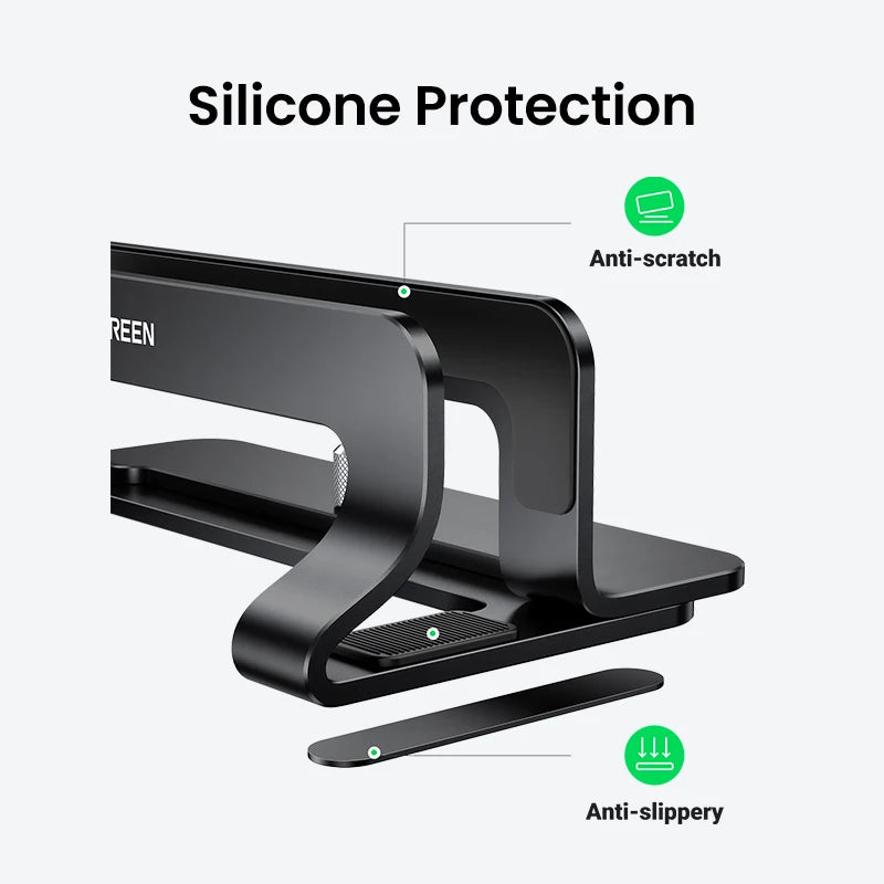 💻📐 UGREEN Vertical Laptop Stand – Αλουμινένια Κάθετη Βάση Laptop & Tablet 🎯