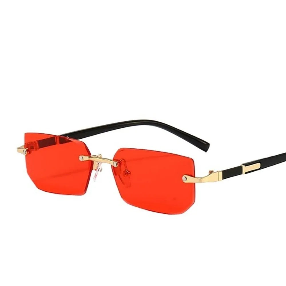 🕶️🌊 Retro Korean Γυαλιά Ηλίου – Frameless Gradient Shades ✨ UV400 Προστασία για Παραλία, Οδήγηση & Ταξίδια