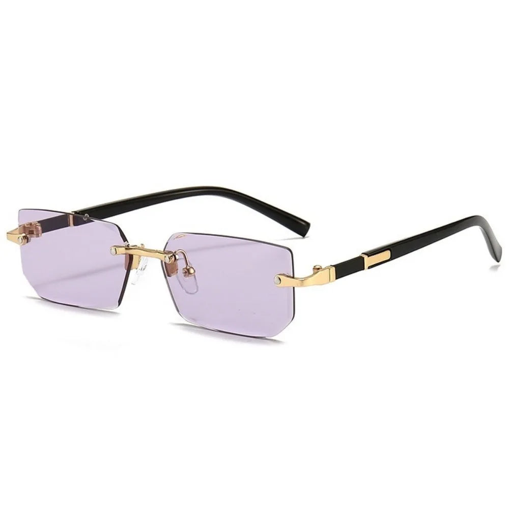 🕶️🌊 Retro Korean Γυαλιά Ηλίου – Frameless Gradient Shades ✨ UV400 Προστασία για Παραλία, Οδήγηση & Ταξίδια