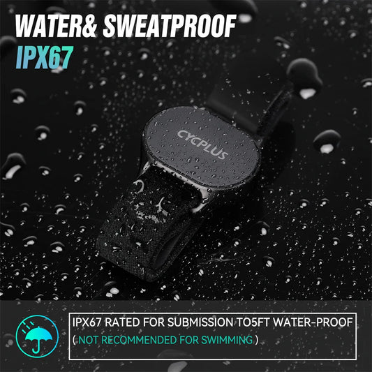 ❤️🔥🚴 CYCPLUS Heart Rate Sensor Armband – Bluetooth & ANT+ Fitness Monitor