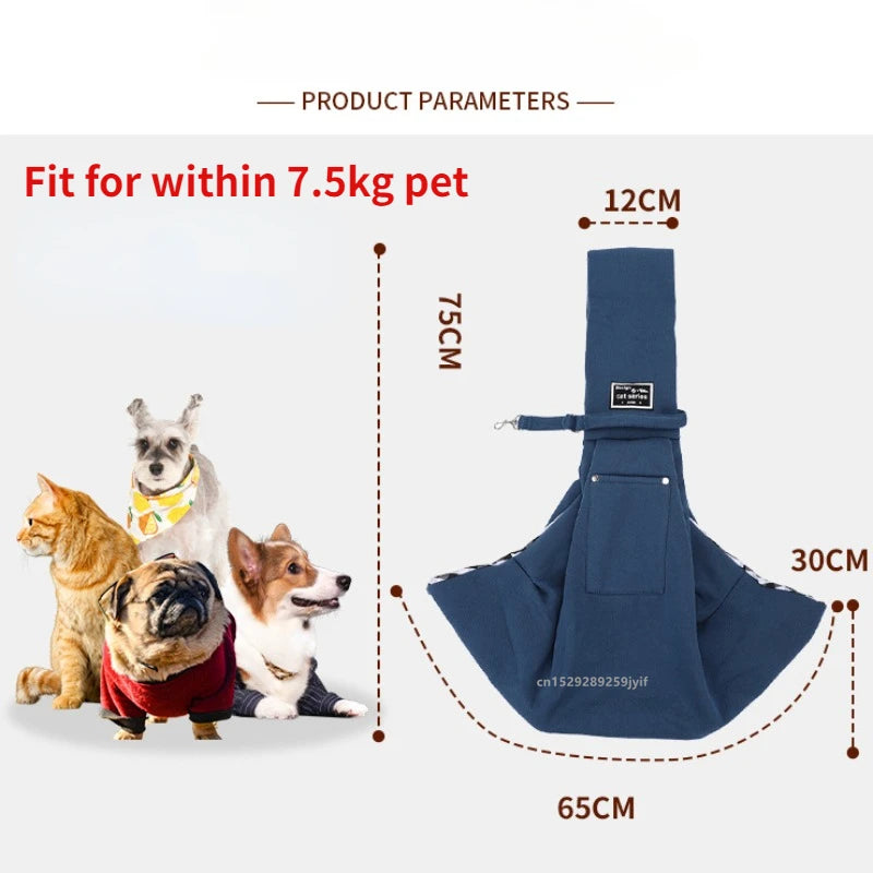 🎒🐾 Comfortable Pet Crossbody Sling Bag – Φορητή Τσάντα Μεταφοράς για Σκύλους & Γάτες 🐶🐱 Η ιδανική λύση για μεταφορά μικρών κατοικιδίων με άνεση και στυλ!
