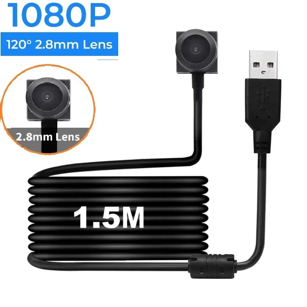 🎥🔒 Full HD USB Mini Κάμερα – Webcam & CCTV Ασφαλείας για PC & Εξωτερικούς Χώρους! 🌐🏠