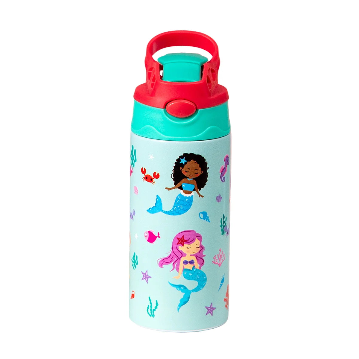 🧸 12OZ/350ml Cartoon Thermos Cup | Παιδικό Θερμός Ανοξείδωτο Ατσάλι με Σχέδια & Φορητό Καπάκι
