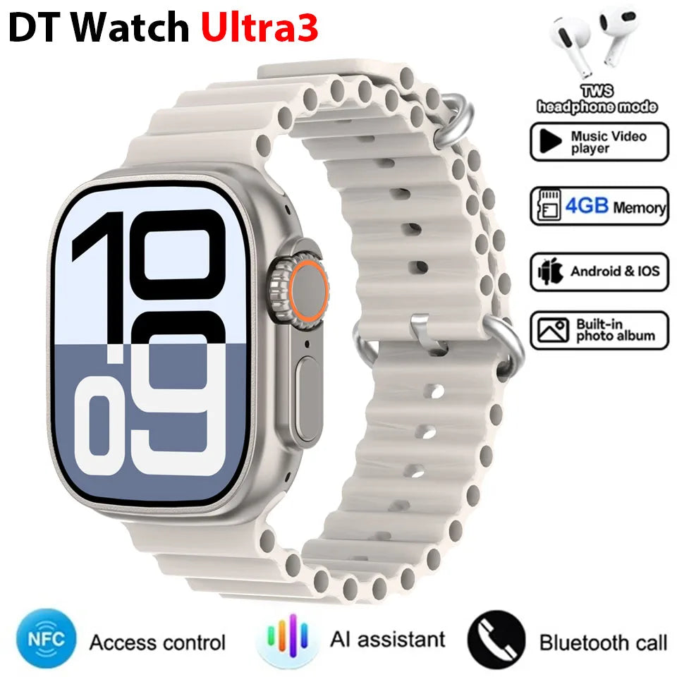 🚀 DT Ultra 3 Pro – Το απόλυτο Smartwatch με Google Maps & 32GB μνήμη! 🚀