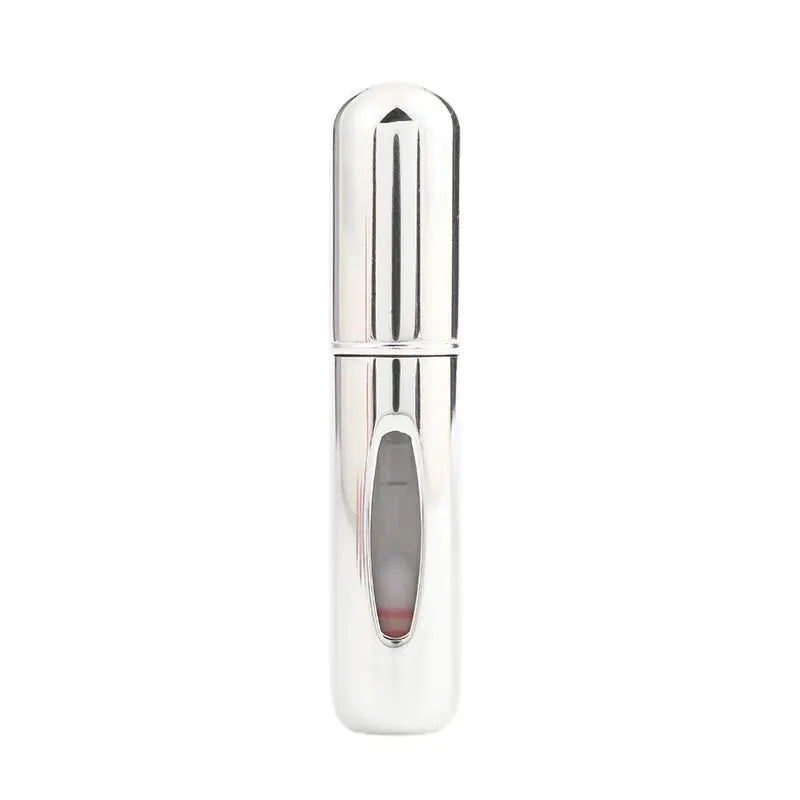 🌸💎 Mini 5ml Επαναγεμιζόμενο Μπουκαλάκι Αρώματος – Bottom Filling Spray ✨ Μεταλλική Θήκη για Ταξίδια & Καθημερινή Χρήση