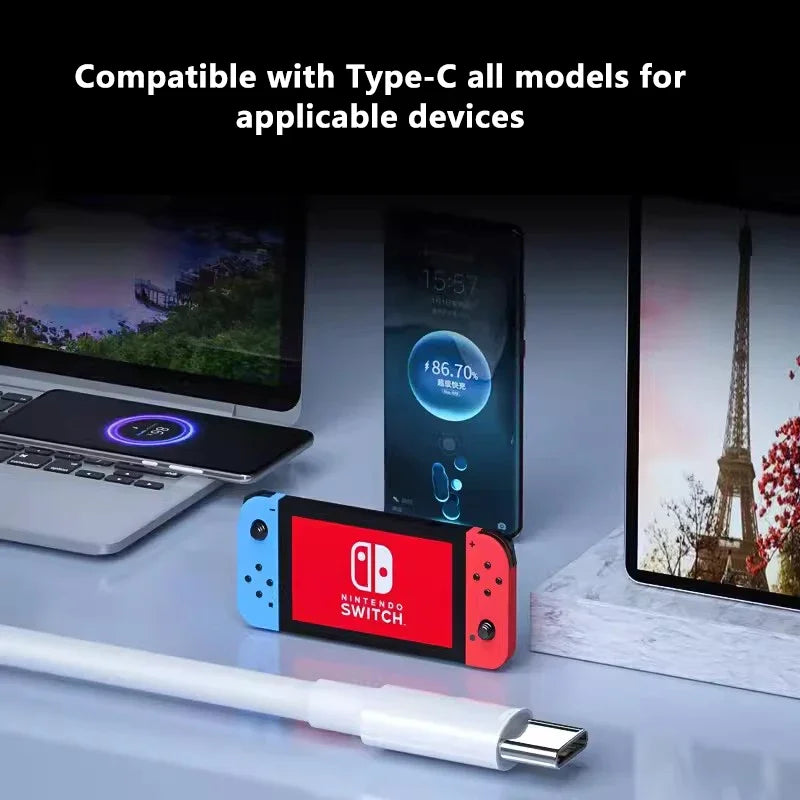 ⚡🔌 PD 100W USB-C to USB-C Cable – Υπερταχεία Φόρτιση & Data Sync 🎯