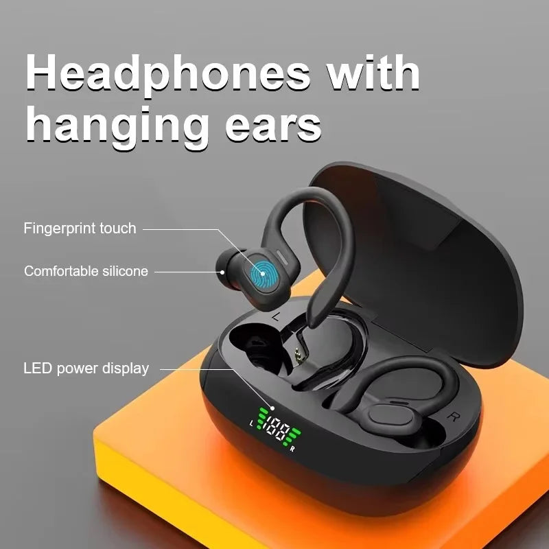 🎧🔥 Wireless Sports Earbuds – HiFi Ήχος, Αδιάβροχα & Άνεση σε Κάθε Κίνηση! 🔥🎧 Original TWS Earphones | Bluetooth 5.1 | Ear Hook Design | Waterproof & Noise Cancelling