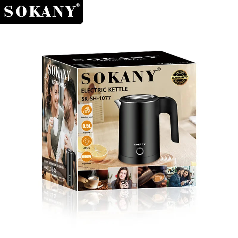 💧⚡ Houselin Electric Kettle 0.5L – Μικρός, Γρήγορος & Ασφαλής Βραστήρας! ⚡💧 Houselin Electric Kettle – 0.5L