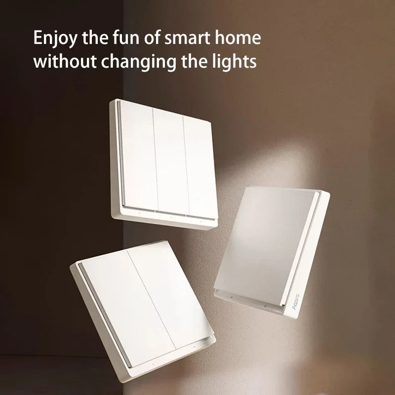 🔌✨ Aqara Smart Wall Switch E1 – Zigbee 3.0 WiFi Wireless Light Switch ✨🔌 Μοντέλο: QBKG38LM / QBKG39LM / QBKG40LM / QBKG41LM