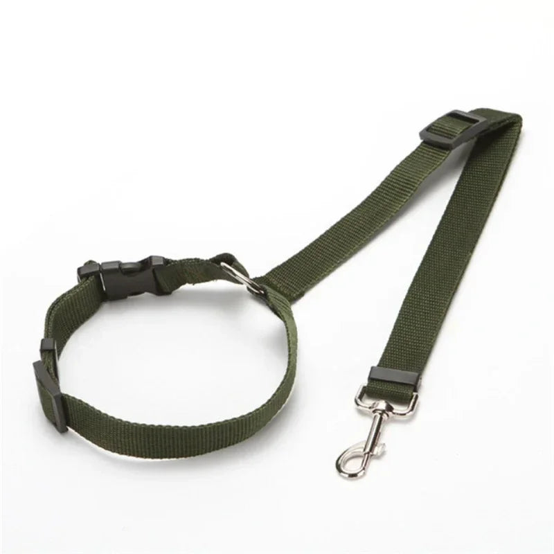 🚘🐾 Adjustable Pet Car Seat Belt – Ζώνη Ασφαλείας Καθίσματος για Μικρούς Σκύλους & Γάτες 🛡️🐶 Ασφαλείς μετακινήσεις χωρίς άγχος – εύκολη σύνδεση στο προσκέφαλο!