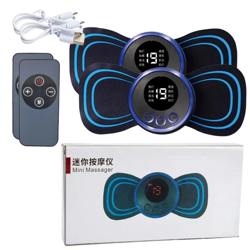 💆♂️🔋 Neck Rechargeable Massager – Ηλεκτρικό Μασάζ Αυχένα για Ανακούφιση Πόνου & Χαλάρωση ✨