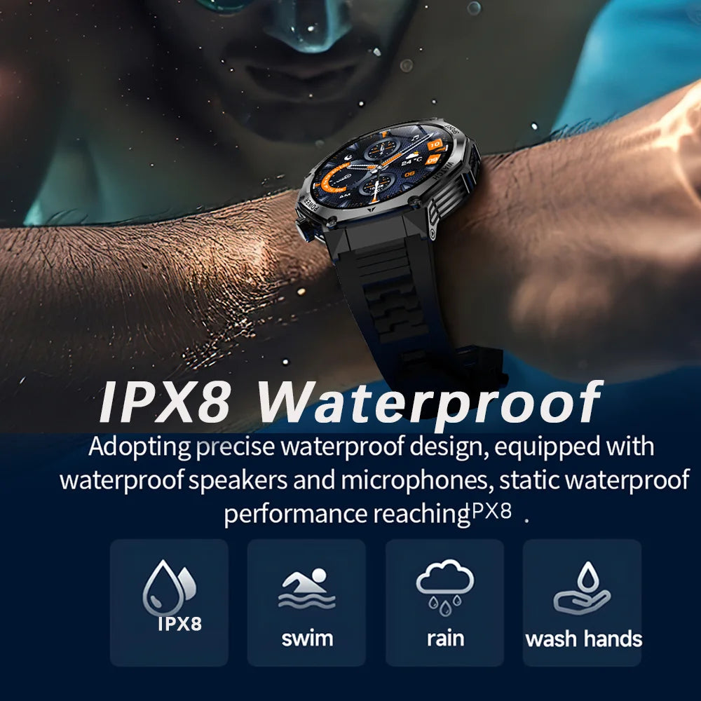 ⚡ 2025 New 800mAh Large Battery Smartwatch – Ισχύς, Στυλ & Απόδοση στον Καρπό σου! ⚡