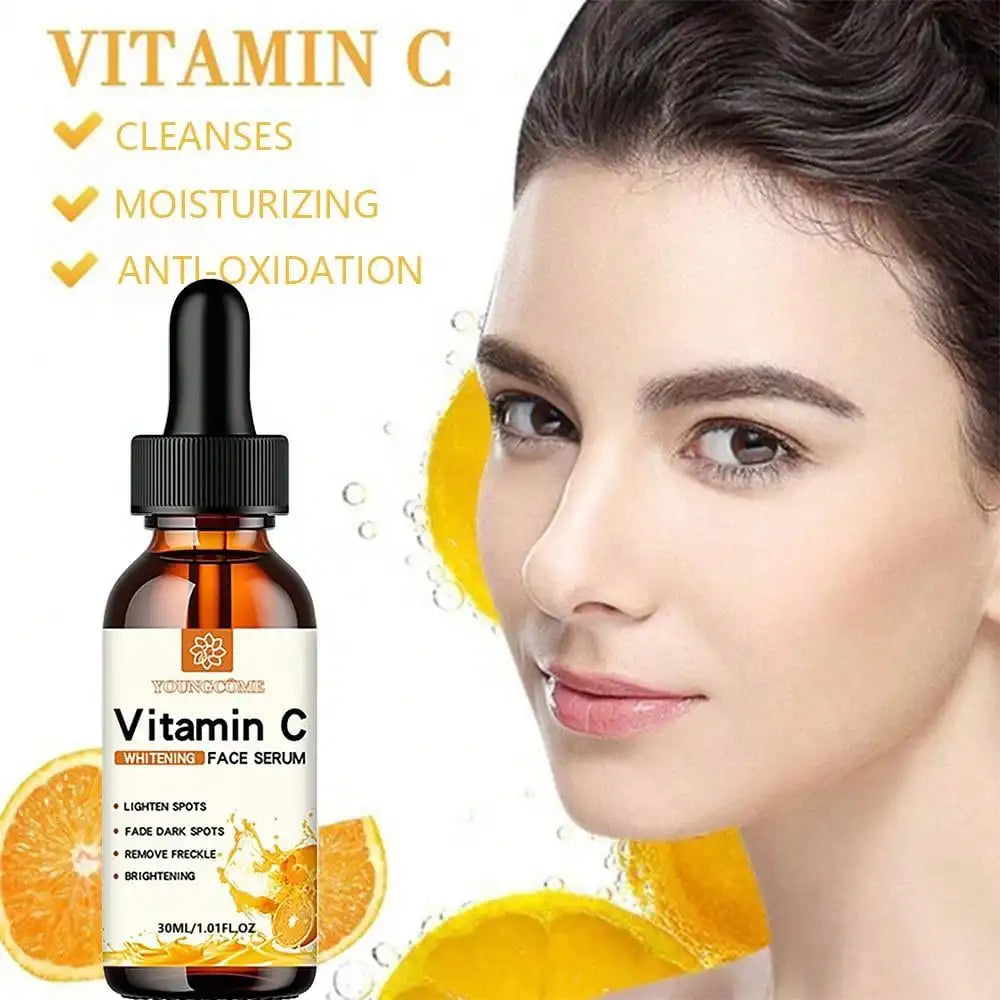 🍊 Vitamin C Facial Essence 30ml – Ενυδάτωση, Αντιγήρανση & Λάμψη