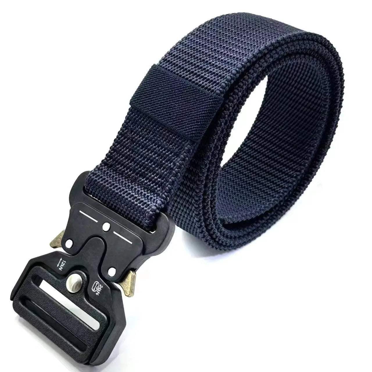 🎯🪖 Tactical Men’s Belt – Outdoor Combat & Survival Ζώνη από Nylon & Canvas με Quick Release Buckle
