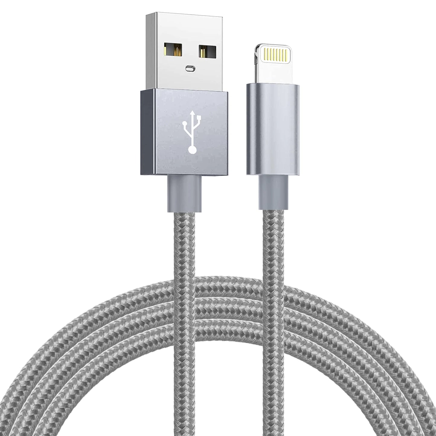 🔌 2.4A USB Καλώδιο Φόρτισης & Μεταφοράς Δεδομένων για iPhone / iPad Γρήγορη φόρτιση και αξιόπιστη μεταφορά αρχείων για όλες τις συσκευές σου Apple! ⚡🍏
