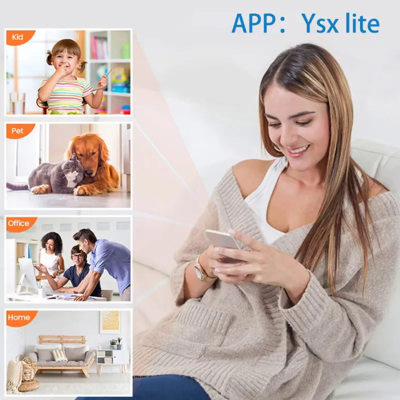 📹🔒 Mini 1080P WiFi HD Κάμερα – Night Vision & Motion Detection 🎥 Home Security Audio & Video Recorder