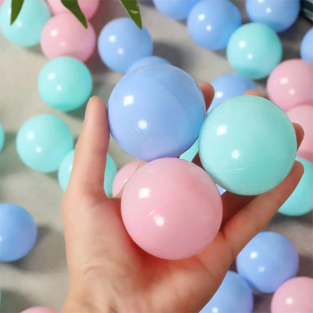 🌊🎈 100pcs Ocean Balls – Πολύχρωμες Μπάλες Πισίνας & Παιχνιδιού για Παιδιά 🎯