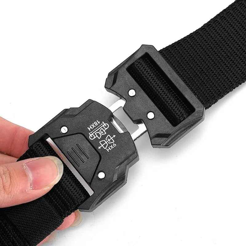 👖🪢 Ανδρική Ζώνη Canvas – Outdoor Multi-Function Casual Belt 🎯 Υψηλής Ποιότητας Ζώνη για Jeans, Σπορ & Καθημερινή Χρήση