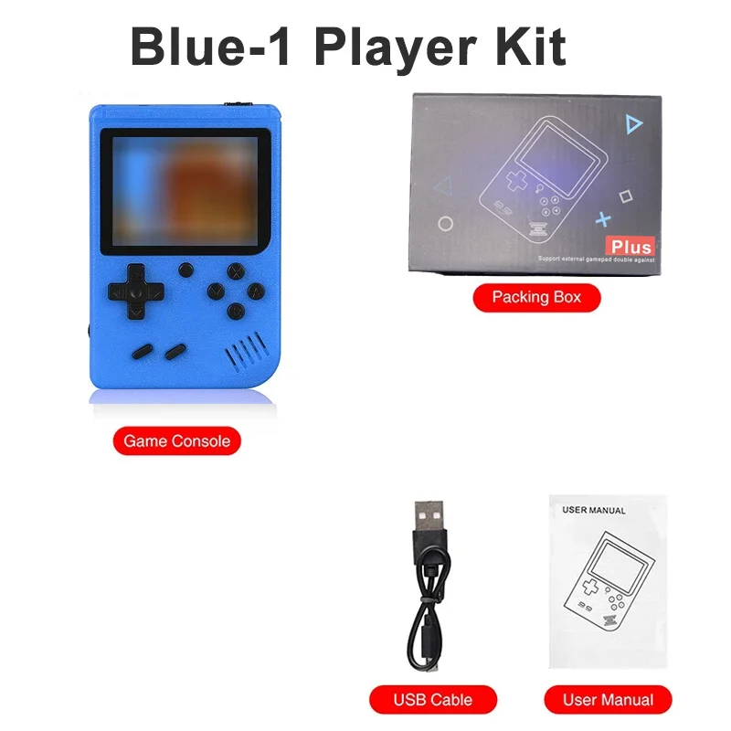Retro Mini Console 🎮 | 8-Bit Handheld 🕹️ | 400 Built-in Games 💾 | AV Out 📺 | Gameboy Style 🔄