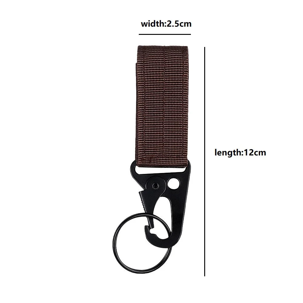 🎯🪖 Tactical Men’s Belt – Outdoor Combat & Survival Ζώνη από Nylon & Canvas με Quick Release Buckle