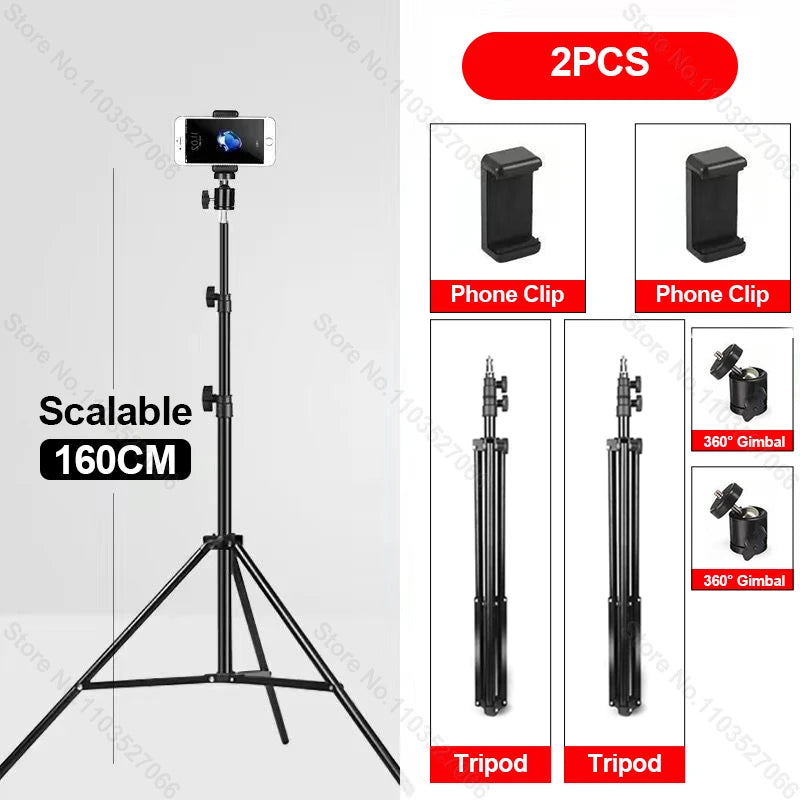 📱🎥 Mobile Phone Live Tripod – Πολυλειτουργικό Στήριγμα για Βίντεο, Selfies & Προβολές