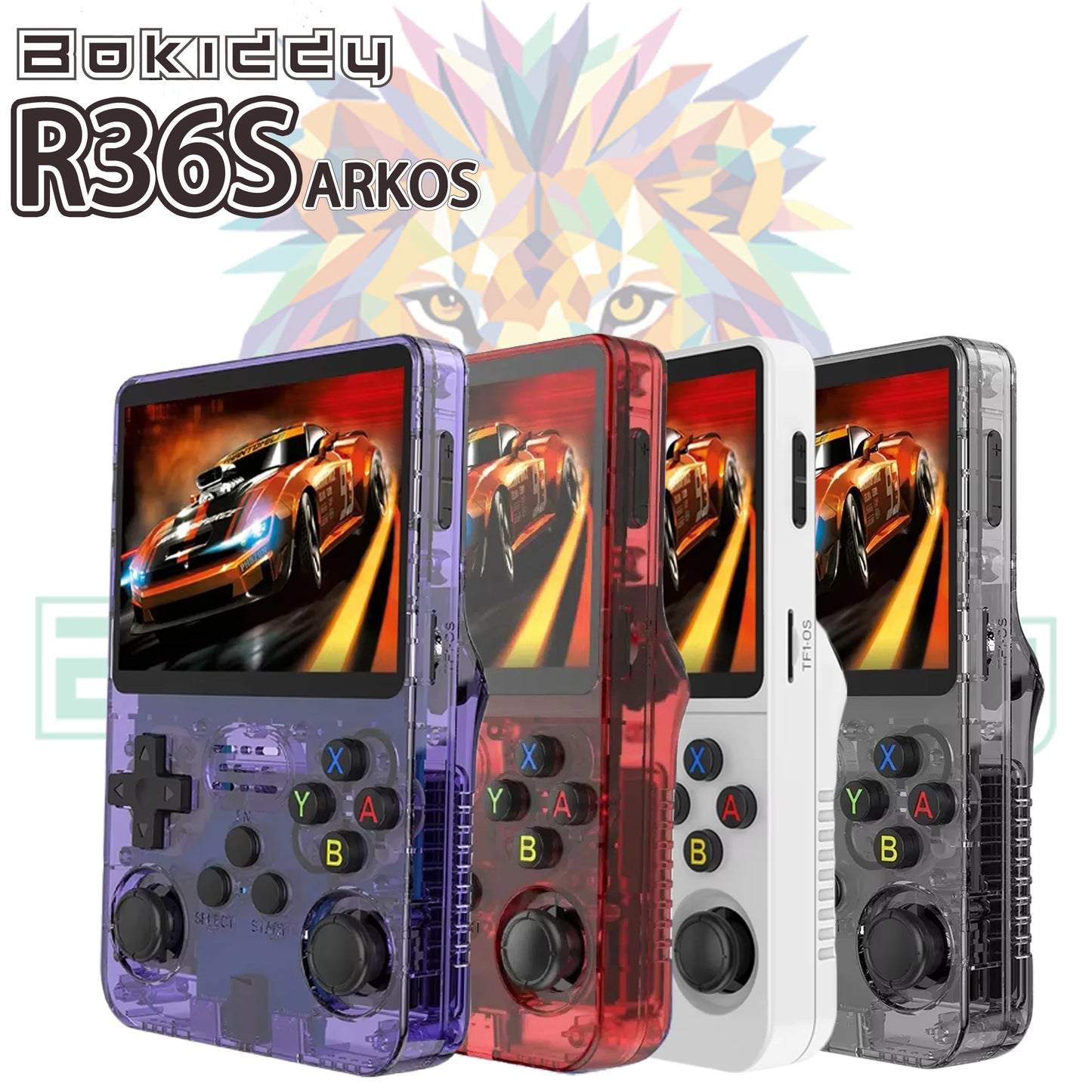🎮🕹️ R36S Retro Handheld Game Console – 3.5’’ IPS Οθόνη, Linux System, 64GB/128GB 🎁 Φορητή Κονσόλα για Ατελείωτο Gaming