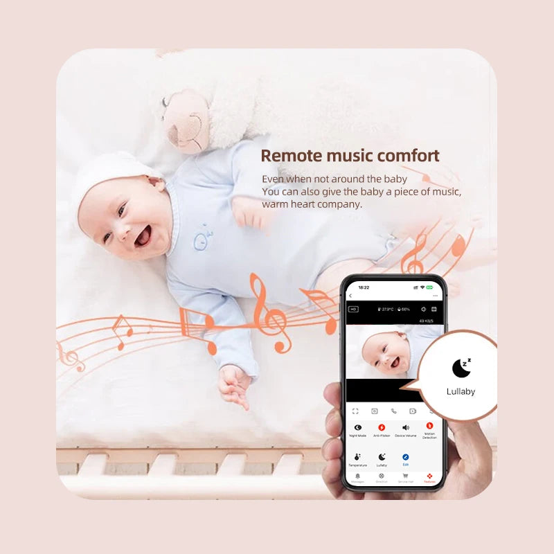 🍼📹 Baby Monitor Tuya Smart – WiFi Κάμερα Παρακολούθησης Χωρίς Κόκκινη Έκθεση Για ασφάλεια, ηρεμία & άνεση στο σπίτι σου 💖👶
