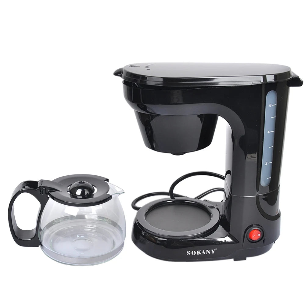 ☕⚡ Electric Drip Coffee Maker – Μικρή, Πρακτική & Οικολογική! ⚡☕ Compact Electric Coffee Maker with Reusable Filter