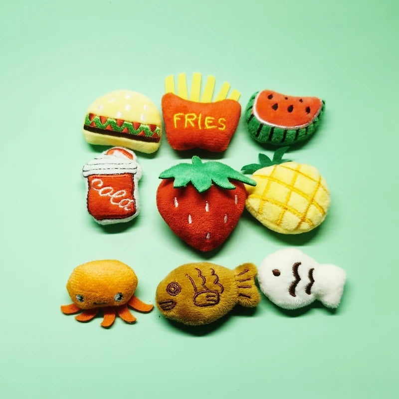 Catnip Toy Set 🐱🧸 | With Catmint 🌿 | Plush Chew Toys for Kittens 😻 | Scented & Teeth Grinding 🦷 | Fun & Relaxation ✅